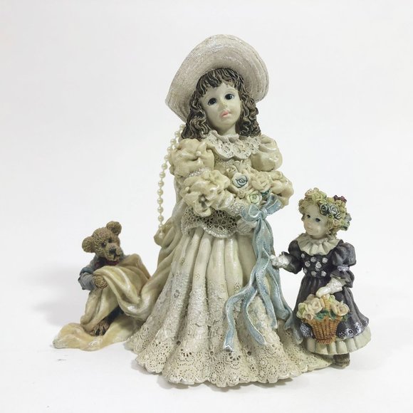 Boyd's Bears Yesterday's Child Dollstone Collection Wedding Figerine Series No3 - Picture 1 of 11